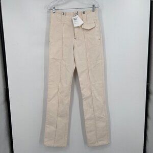Isabel Marant Étoile Dilirok Pants in Light Beige Shade  Size 36 (USA 4 )NWT